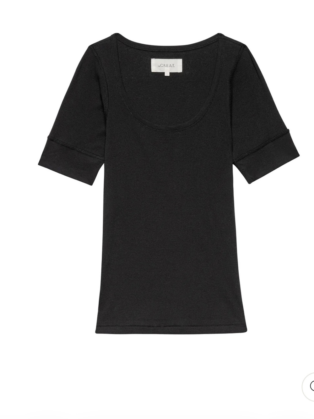 THE GREAT. BABY RIB BALLET TEE